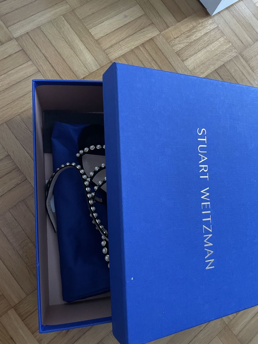 Scarpe da donna: Stuart Weitzman Perl Sandalen 37.5 nur einmal getragen – Usato da Au ZH venduto da therecomewaves 6