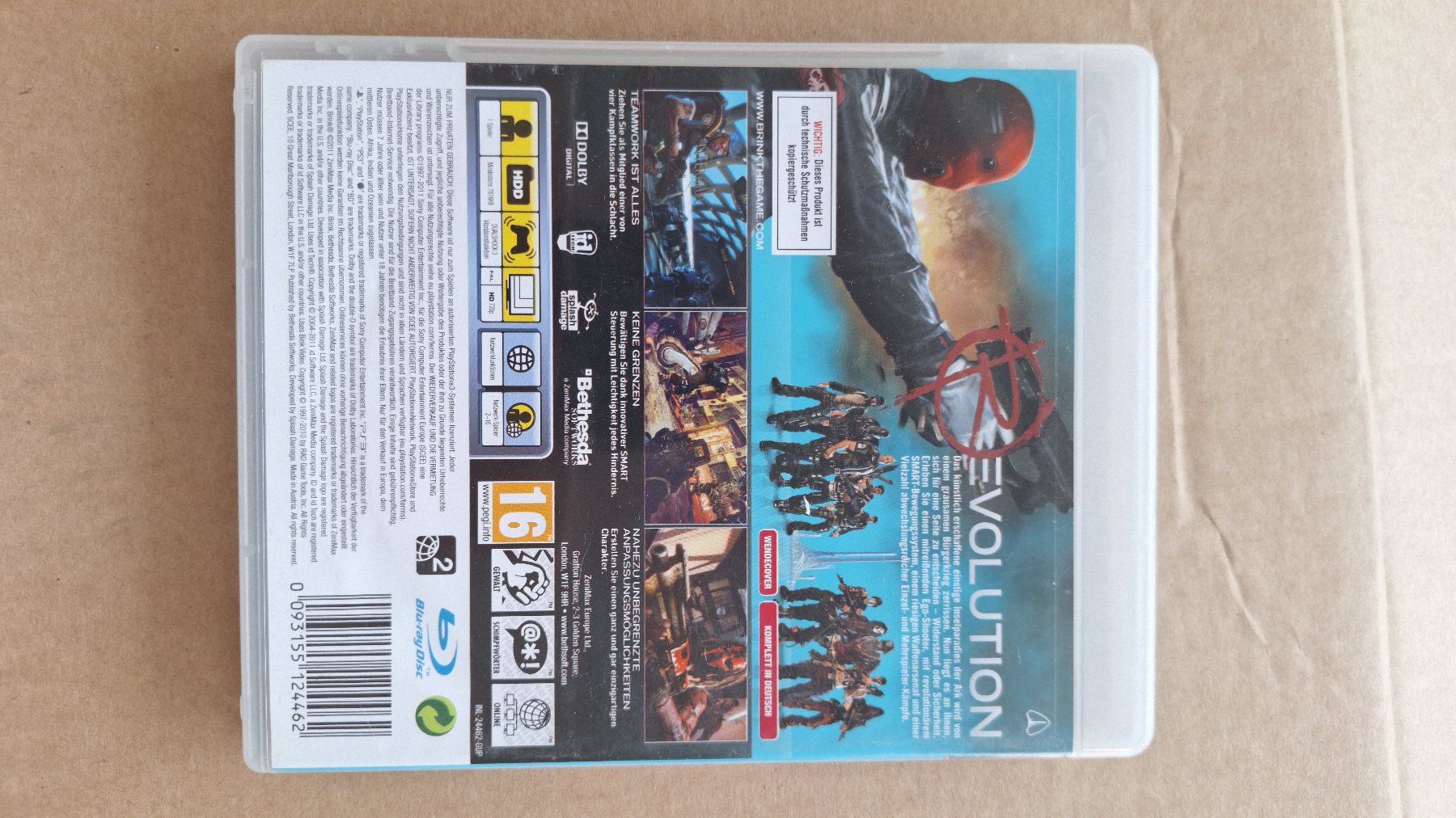 Giochi: Brink - PS3 – Usato da Altstätten SG venduto da GGsGameshop 1