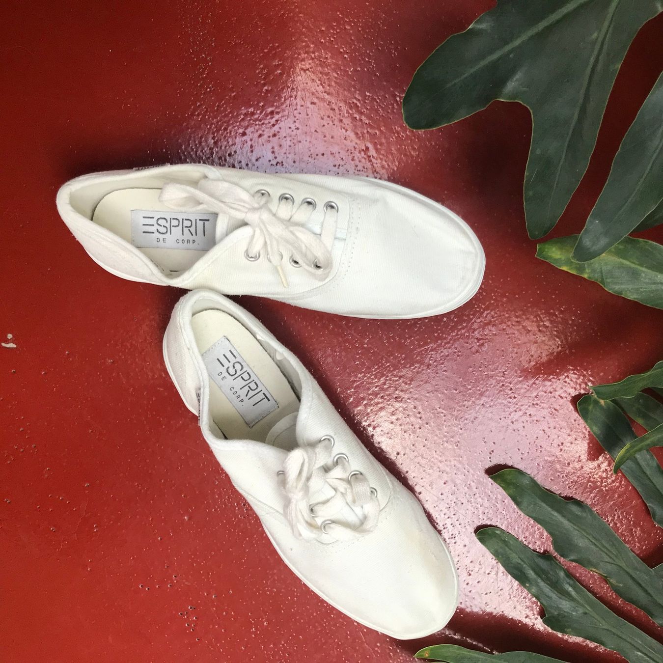 Esprit Scarpe da donna: WEISSE ESPRIT SNEAKERS – Usato da Basel venduto da jillybean 2