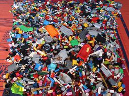 Lego Steine gebraucht Kiloware Konvolut 4.5 kg en vrac
