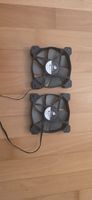 2 Gehäuselüfter Corsair schwarz gebraucht funktionsfähig