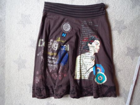 spezieller DESIGUAL Damen Rock / Jupe Gr L