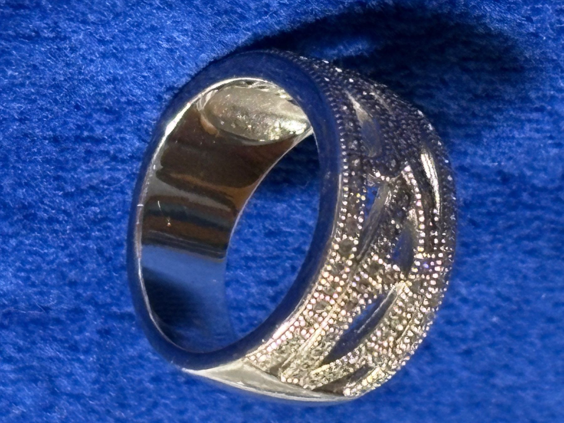 Ringe: Silberring 925, Grösse 9 , mit Zirkonia – Gebraucht aus St. Peterzell von Verena400 2