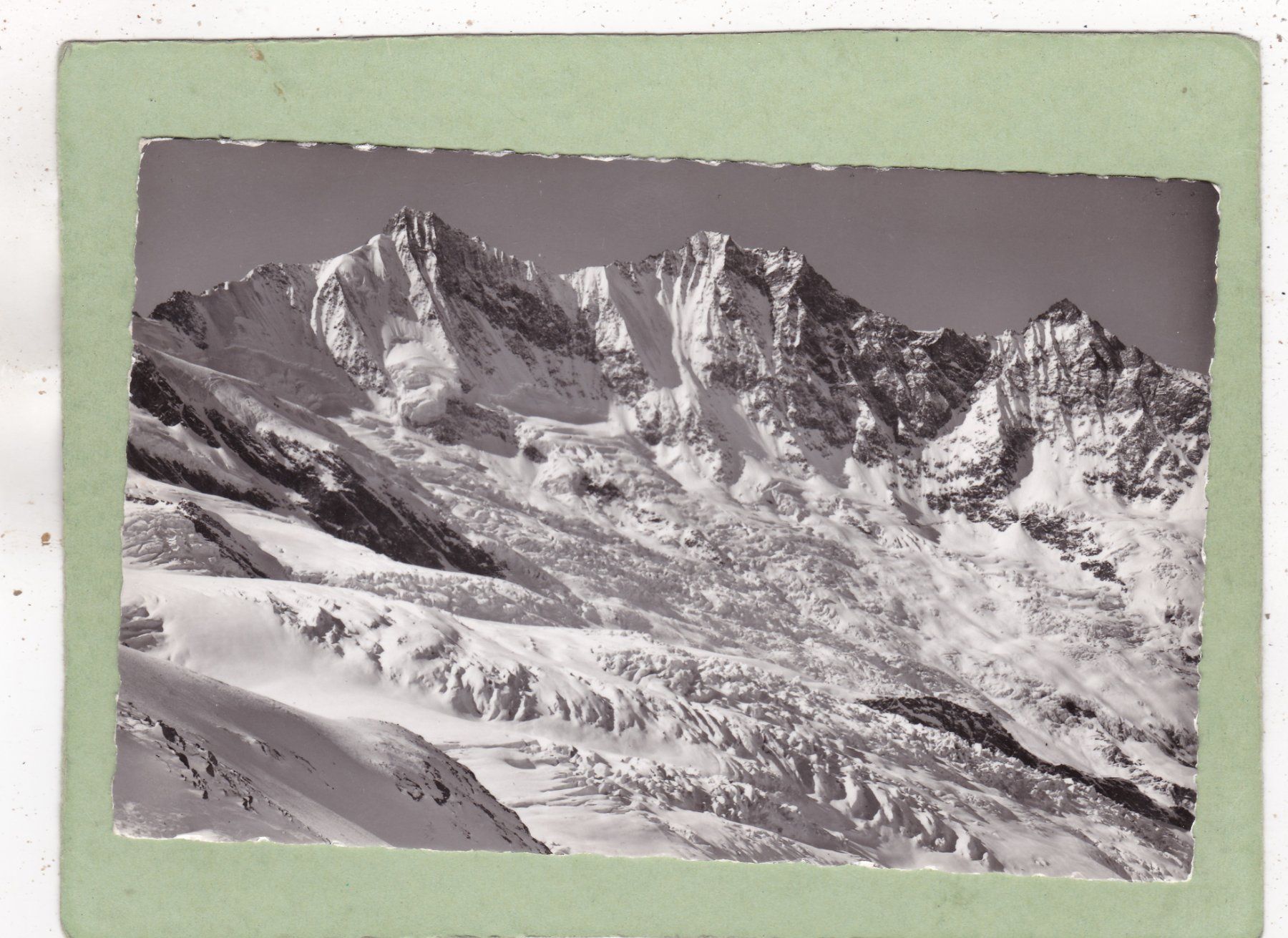 Cartoline postali: Saas-Fee Täschhorn Dom Lenzspitze – Usato da Herisau venduto da Lisegrat2008