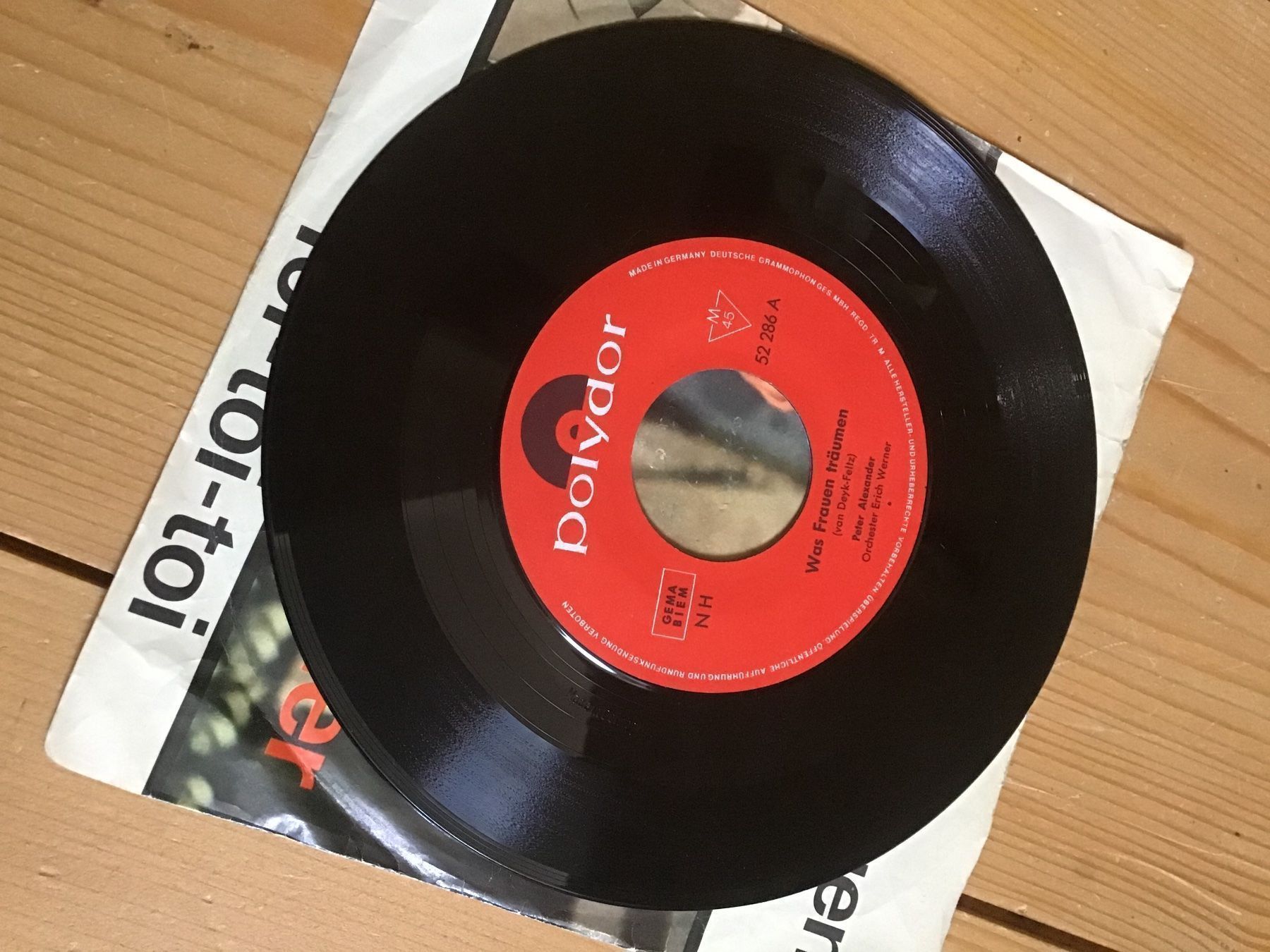 Dischi in vinile: single, Peter Alexander, was frauen träu – Usato da liestal venduto da makai05 2