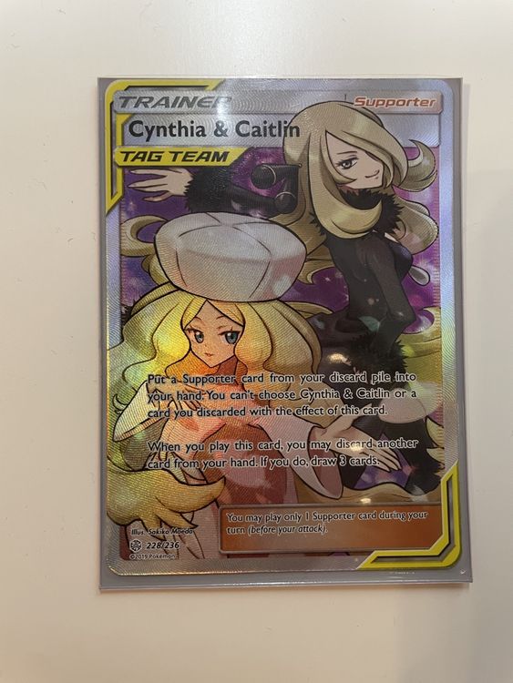 Cynthia & Caitlin -228/236- Full Art | Kaufen auf Ricardo