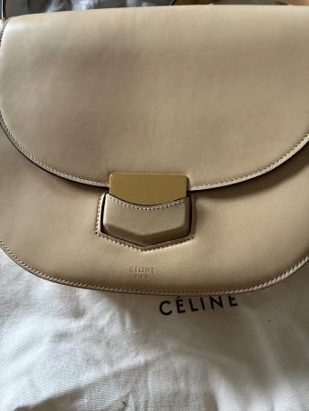 CÉLINE Summer Bag Medium Leather Ivory (Old Céline)