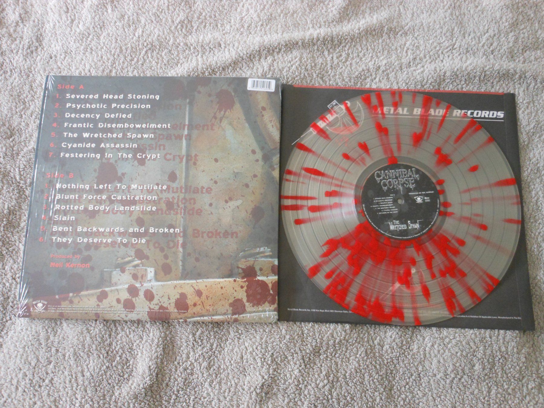 Dischi in vinile: Cannibal Corpse – The Wretched Spawn – Usato da Liebefeld venduto da type013 1