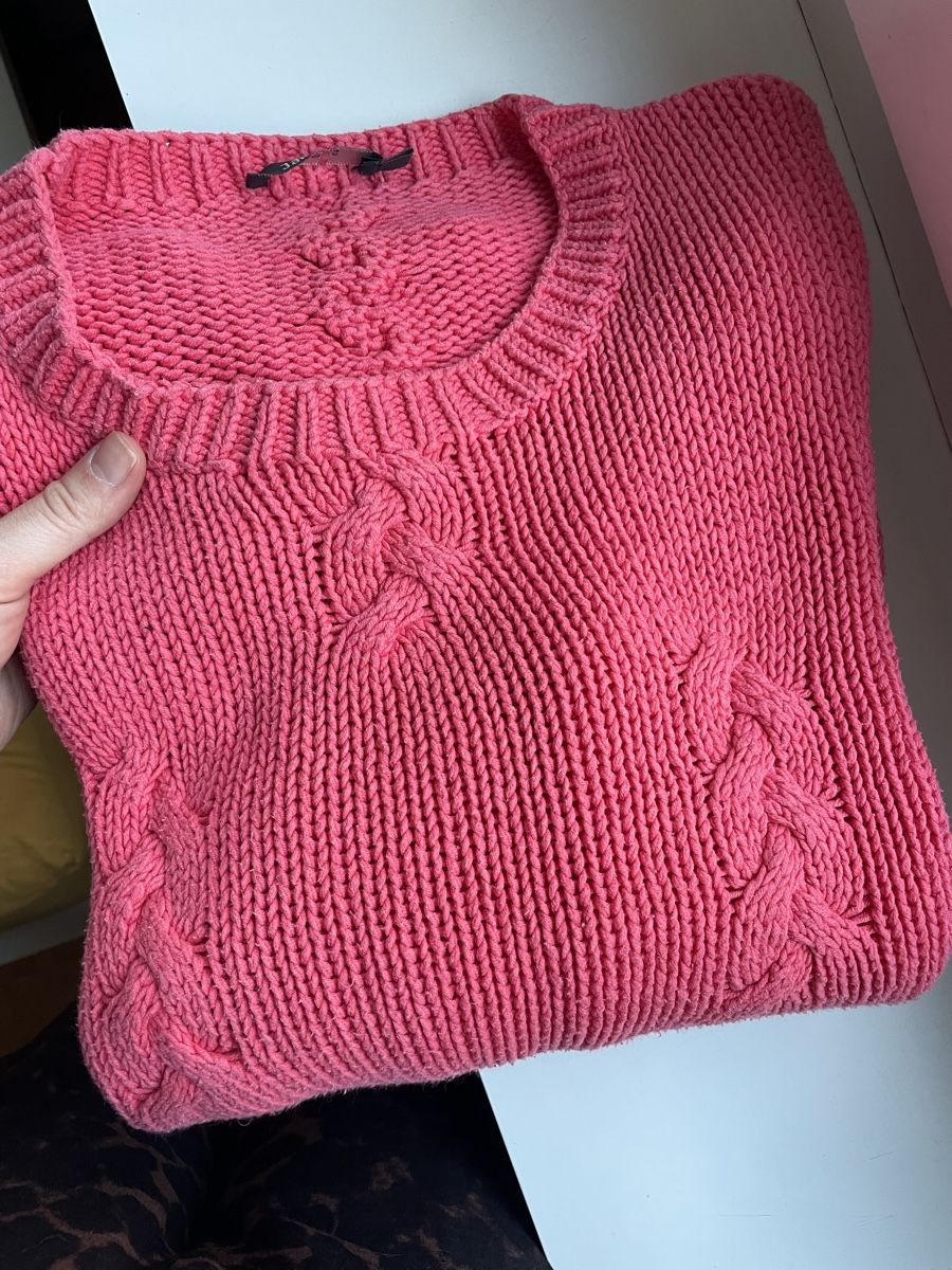 Maglioni & Felpe: Vintage Strickpullover, Gr. L, rosa/pink/Lachs – Usato da Zürich venduto da Carlajimena