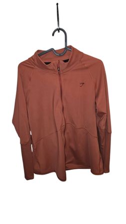 Gymshark Elevate Zip Jacket - Rose Brown