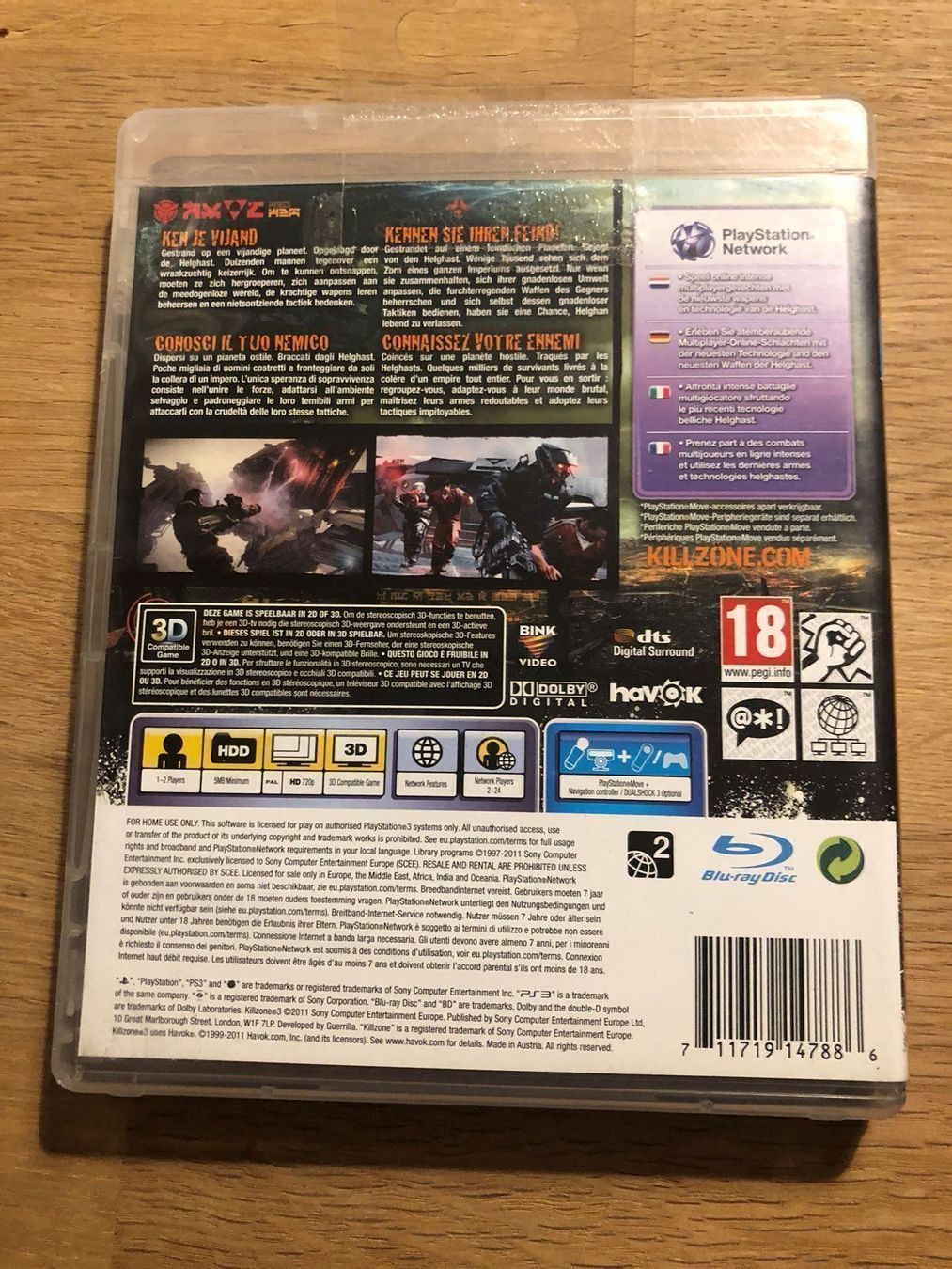 Sony Giochi: Killzone 3 für Sony PS3 – Usato da Kestenholz venduto da Inna09 2
