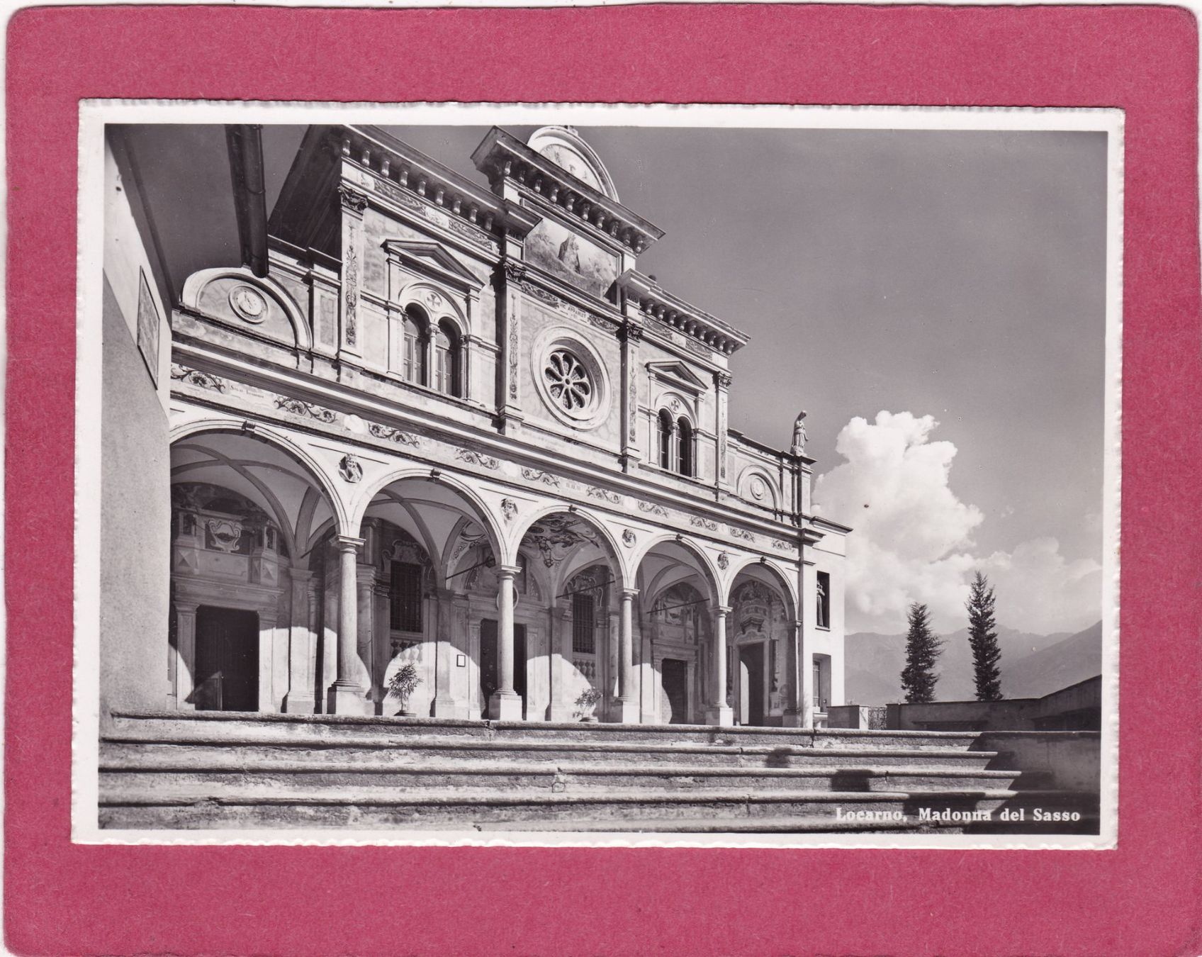 Cartoline postali: Locarno Madonna del Sasso – Usato da Herisau venduto da Lisegrat2008