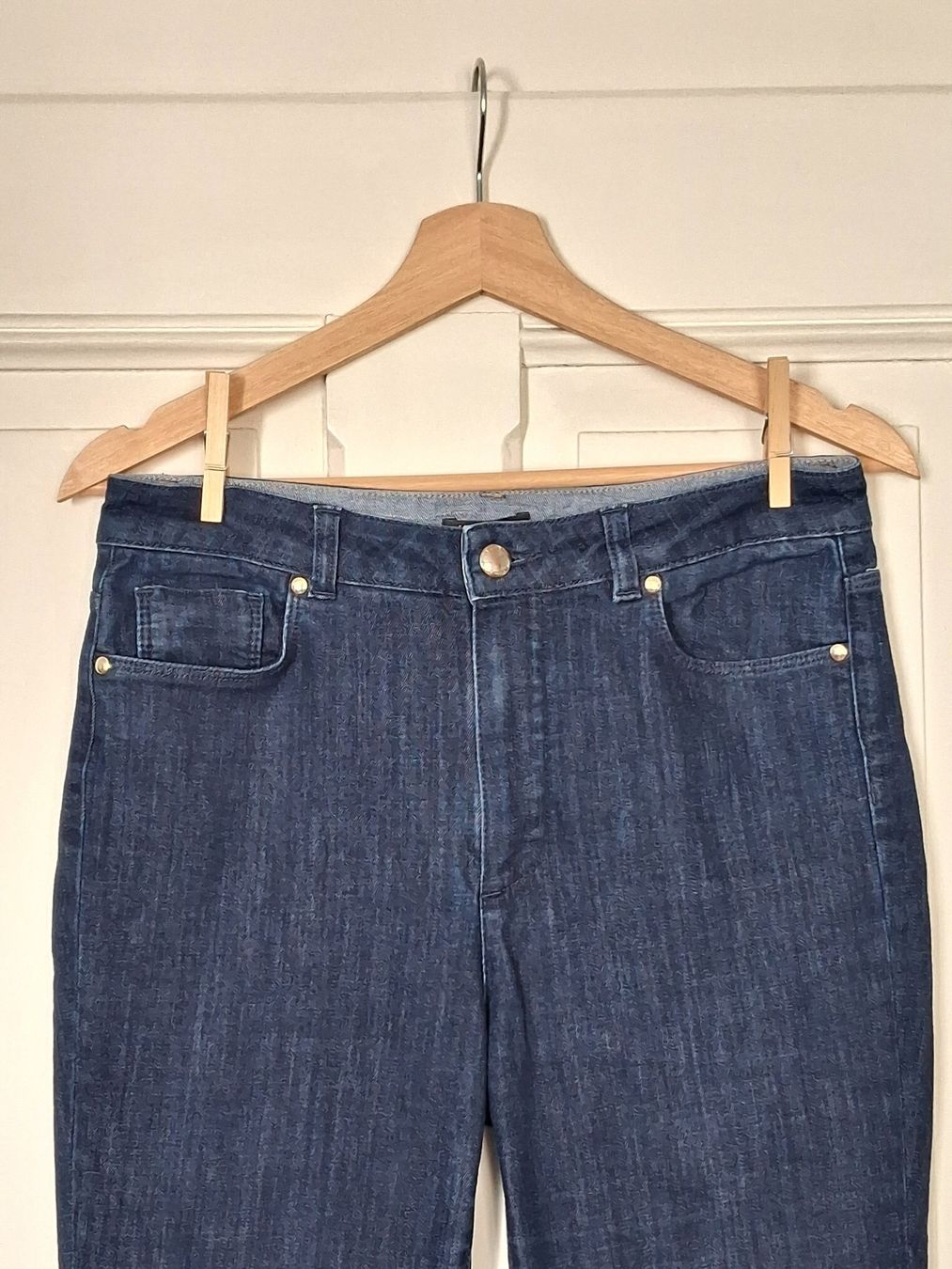 Massimo Dutti Jeans: Dunkelblaue Bootcut Jeans, Massimo Dutti, Gr. S – Usato da Ried-Brig venduto da Zzyzx 1
