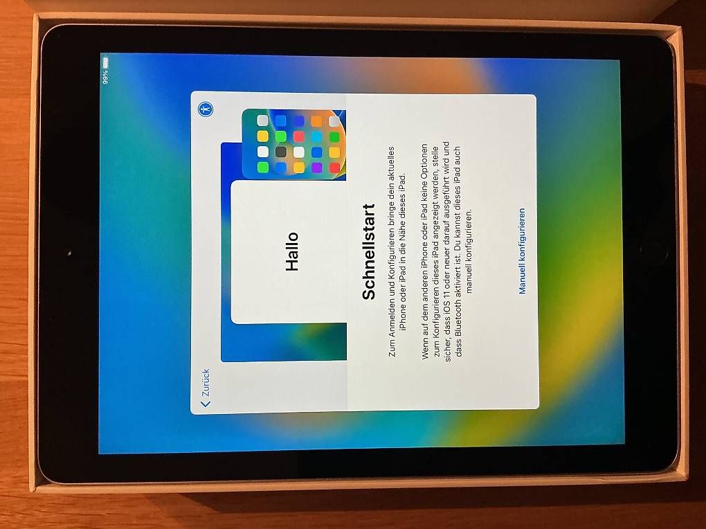 Tablet PC: iPad 5. Gen silber – Gebraucht aus Felsberg von blackbiker 3