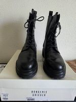 bottine en cuir