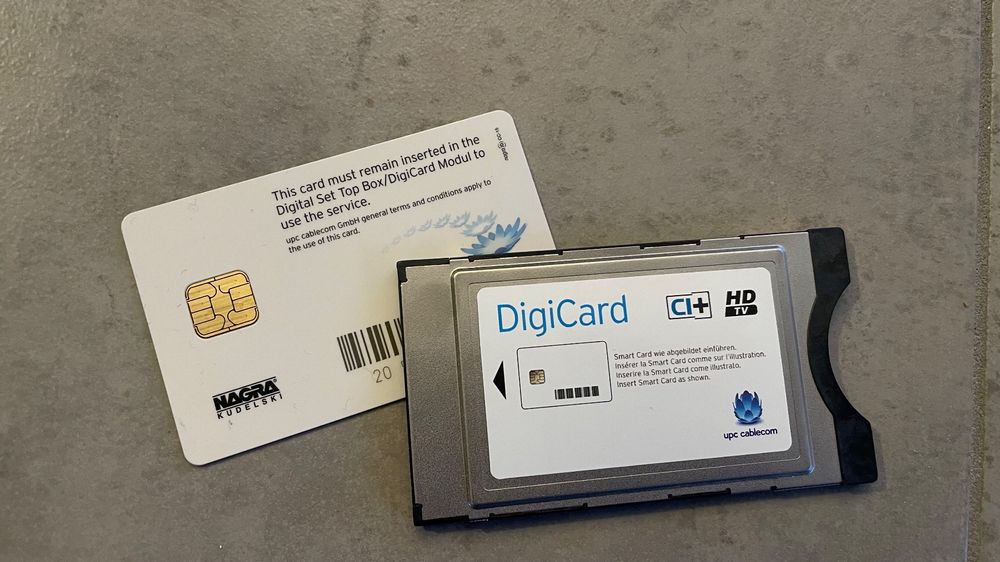 UPC Cablecom DigiCard CI+ Modul / Karte | Kaufen auf Ricardo