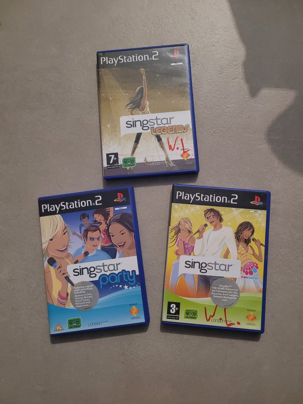 Giochi: 3x Singstar / PS 2 / Playstation 2 (PAL) – Usato da Uezwil venduto da -Retrogames-