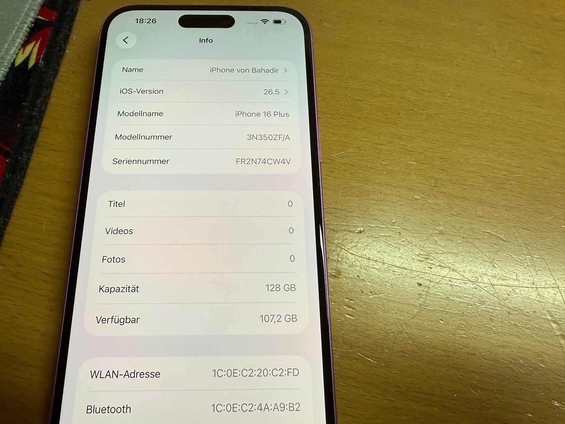 Apple Portables: Iphone 16 Plus 128Gb – D'occasion à Au SG par bah_6f5w 4