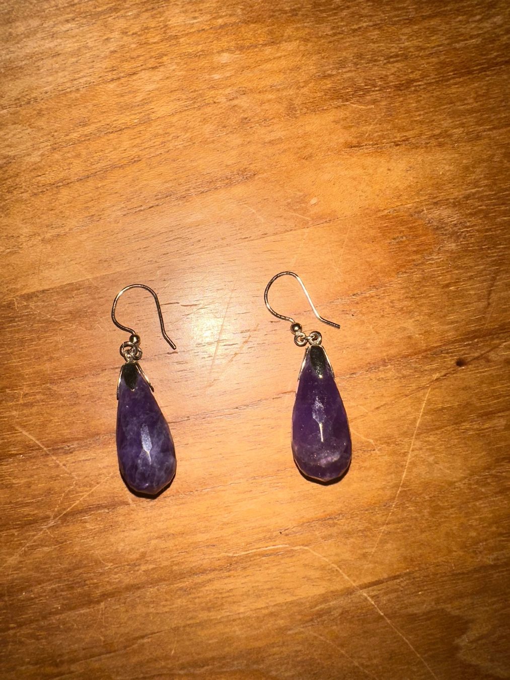 Orecchini pendenti & Orecchini a lobo: Amethyst Ohrringe – Usato da Zürich venduto da sommer121