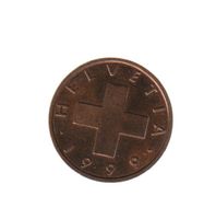 MONETA SVIZZERA 1 centesimo 1999 usata - circolata Rame