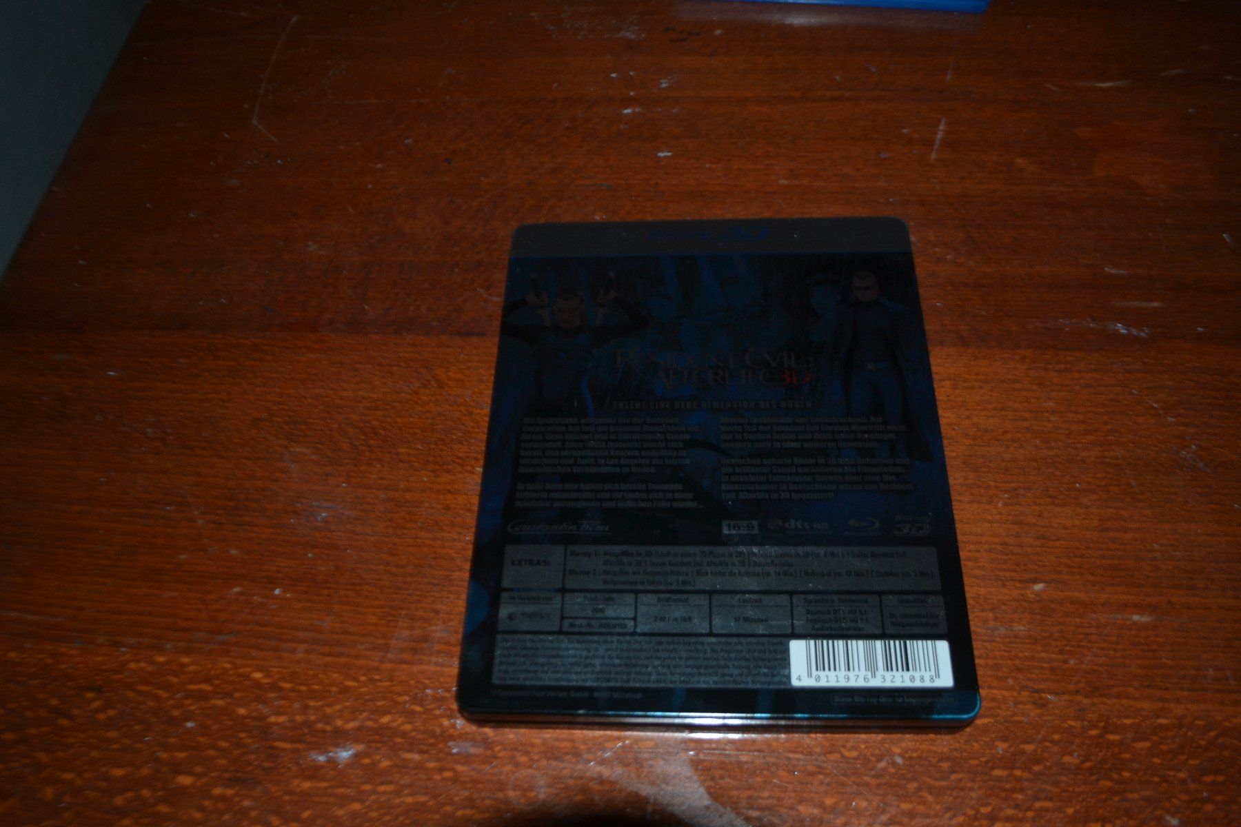 Tutti i DVDs: Resident Evil: After Life in 3D Steelbook – Usato da Laupen ZH venduto da chefdom 1