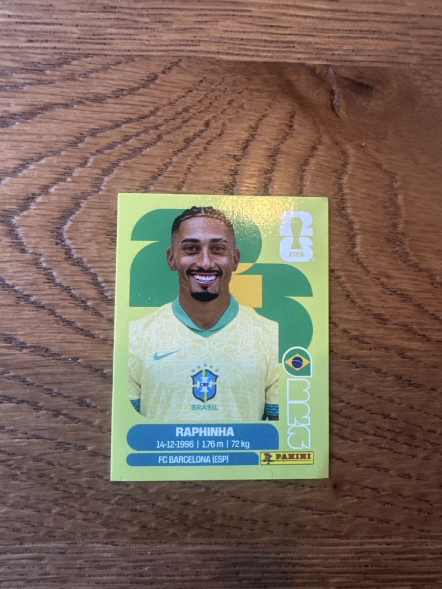 Panini Cartes à collectionner: Raphinha Panini Karte – Neuf (Voir description) à Zürich par florelise