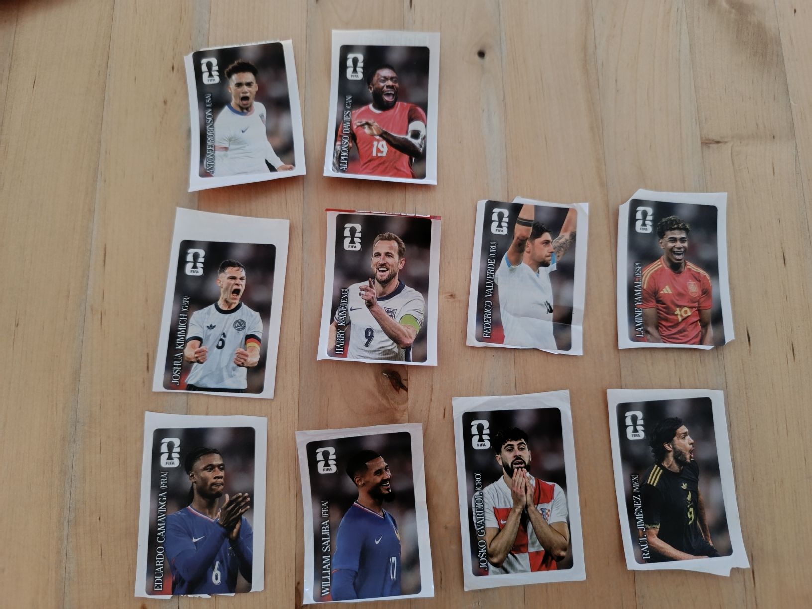 Panini Carte collezionabili: 10x Cola Fifa Stickers – Nuovo (secondo la descrizione) da Ehrendingen venduto da Cheronimo2