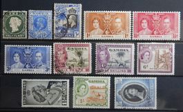 Gambia British ex. Kat. 12-155 */gest. 1886/1933