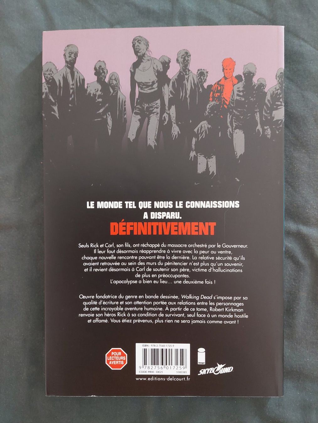 Fumetti: Walking Dead T.9 Ceux qui Restent Ed. 2011 TBE – Usato da Genève venduto da Blu_BD 1