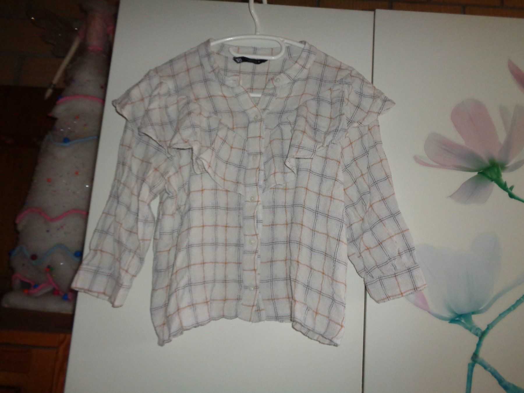 Zara Blusen: *** Volant Bluse *** / von ZARA – Gebraucht aus Othmarsingen von Leuchtturmlady