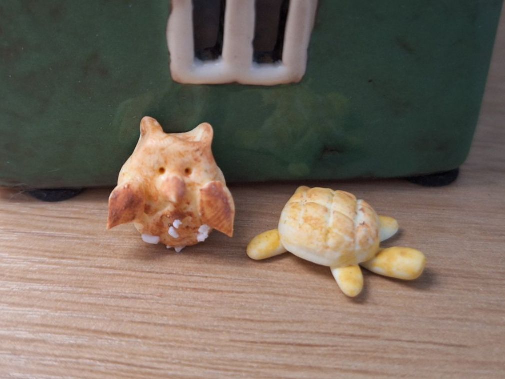 Puppenhäuser & -möbel: Handmade Schildkröten, Eulen Brötchen – Neu (gemäss Beschreibung) aus Zürich von HandmadeTinyFood 2