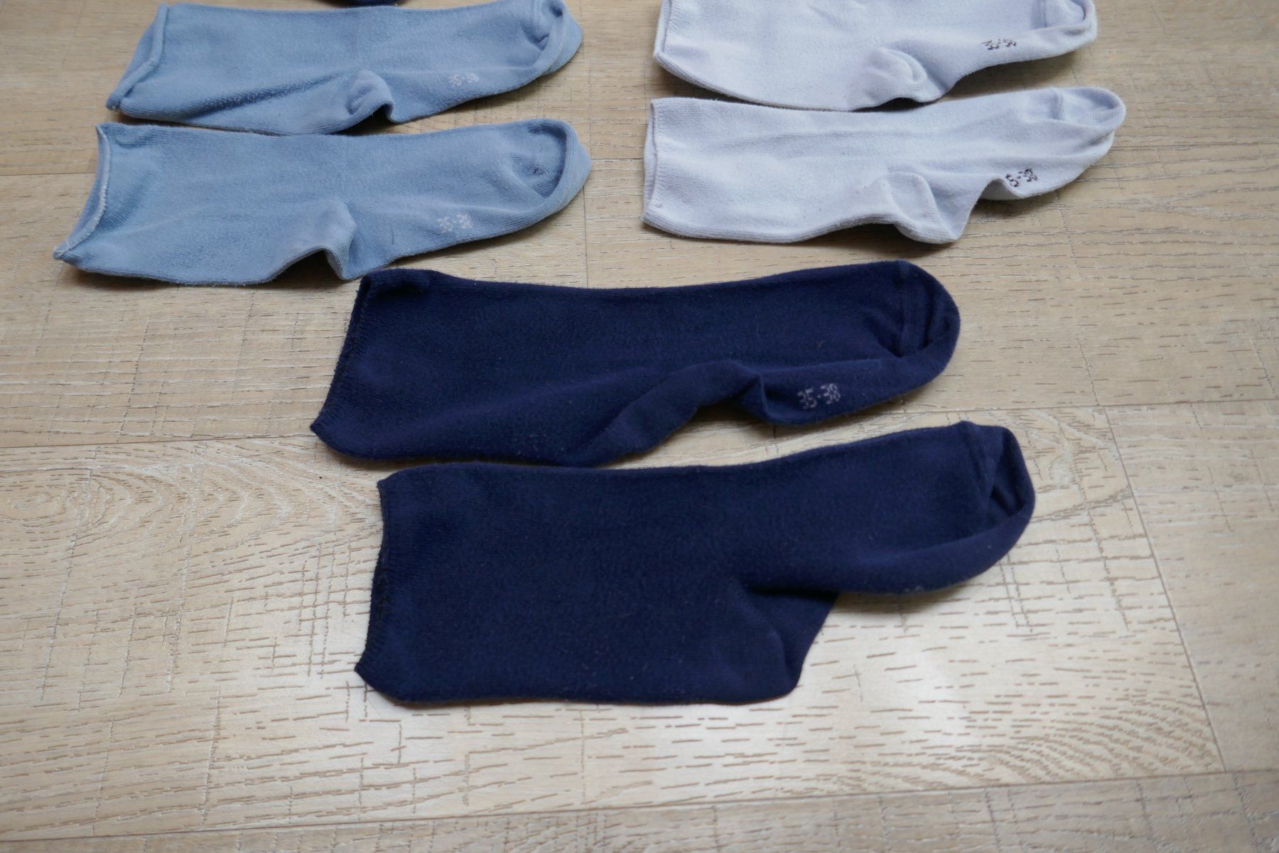Migros Chaussettes: 5 Paar Socken Gr. 35 - 38 – D'occasion à Port par uzuku 5