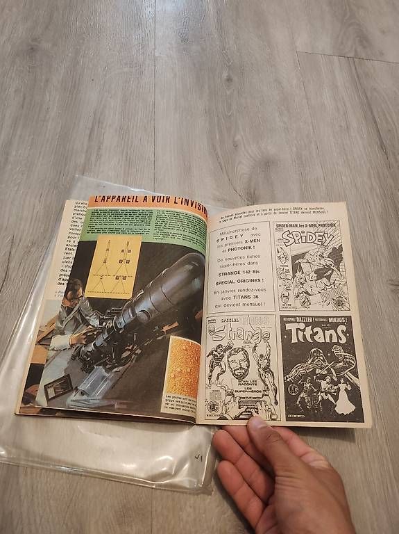 BD: Bande dessiné marvel présente titans 35 – D'occasion à Romont FR par Alejandro111 2