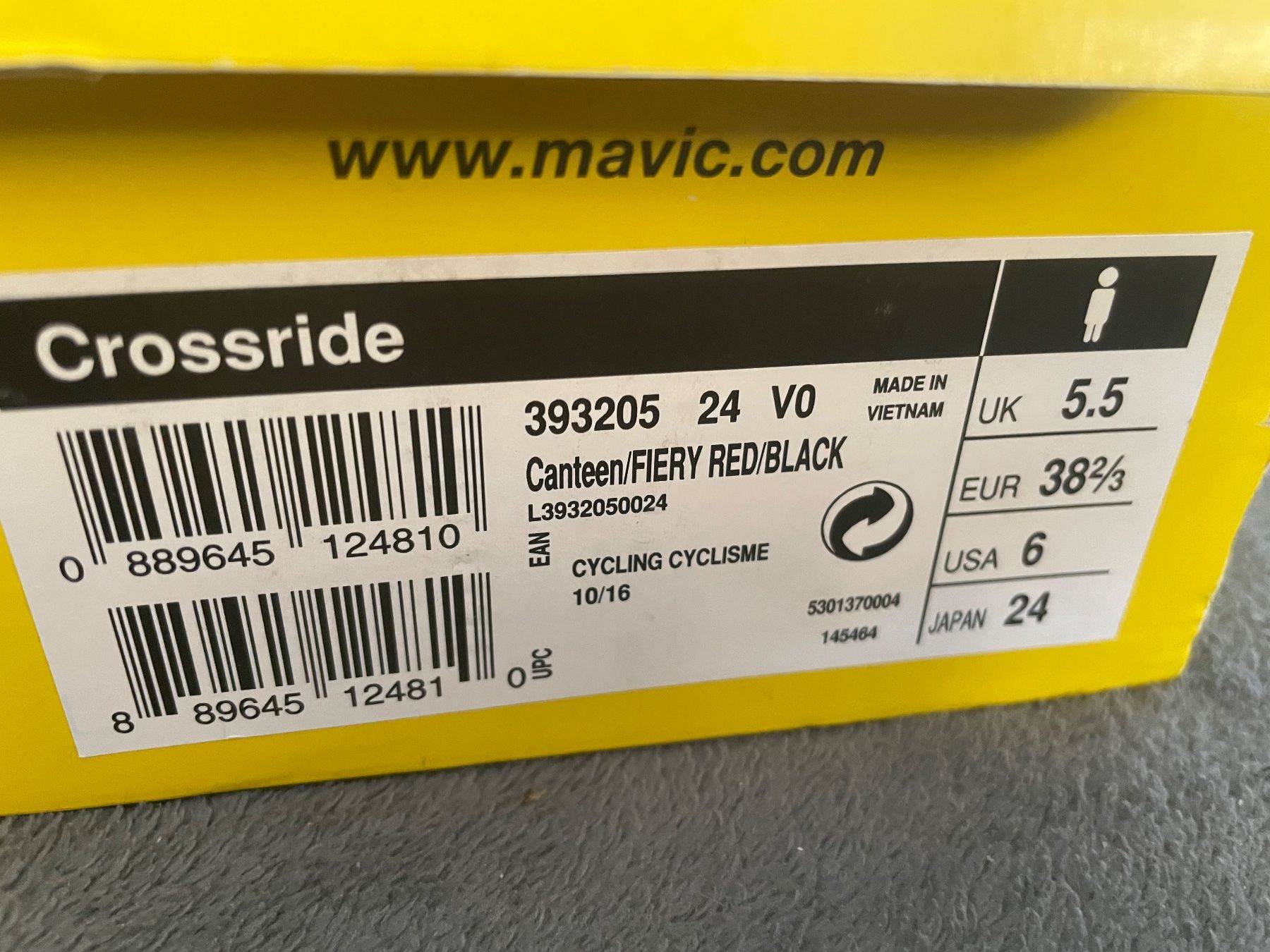 Mavic Scarpe da uomo: Mavic Bikeschuhe Veloschuhe Mountainbikeschuhe – Nuovo (secondo la descrizione) da Flüelen venduto da AU10 3