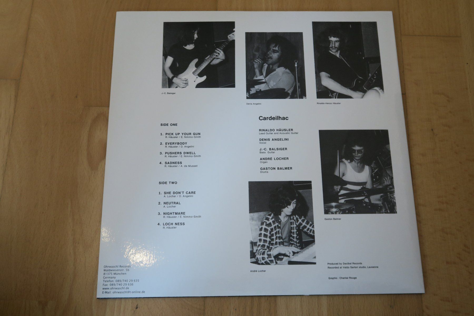 Dischi in vinile: Cardeilhac – Cardeilhac – Usato da Thun venduto da Karibu70 1
