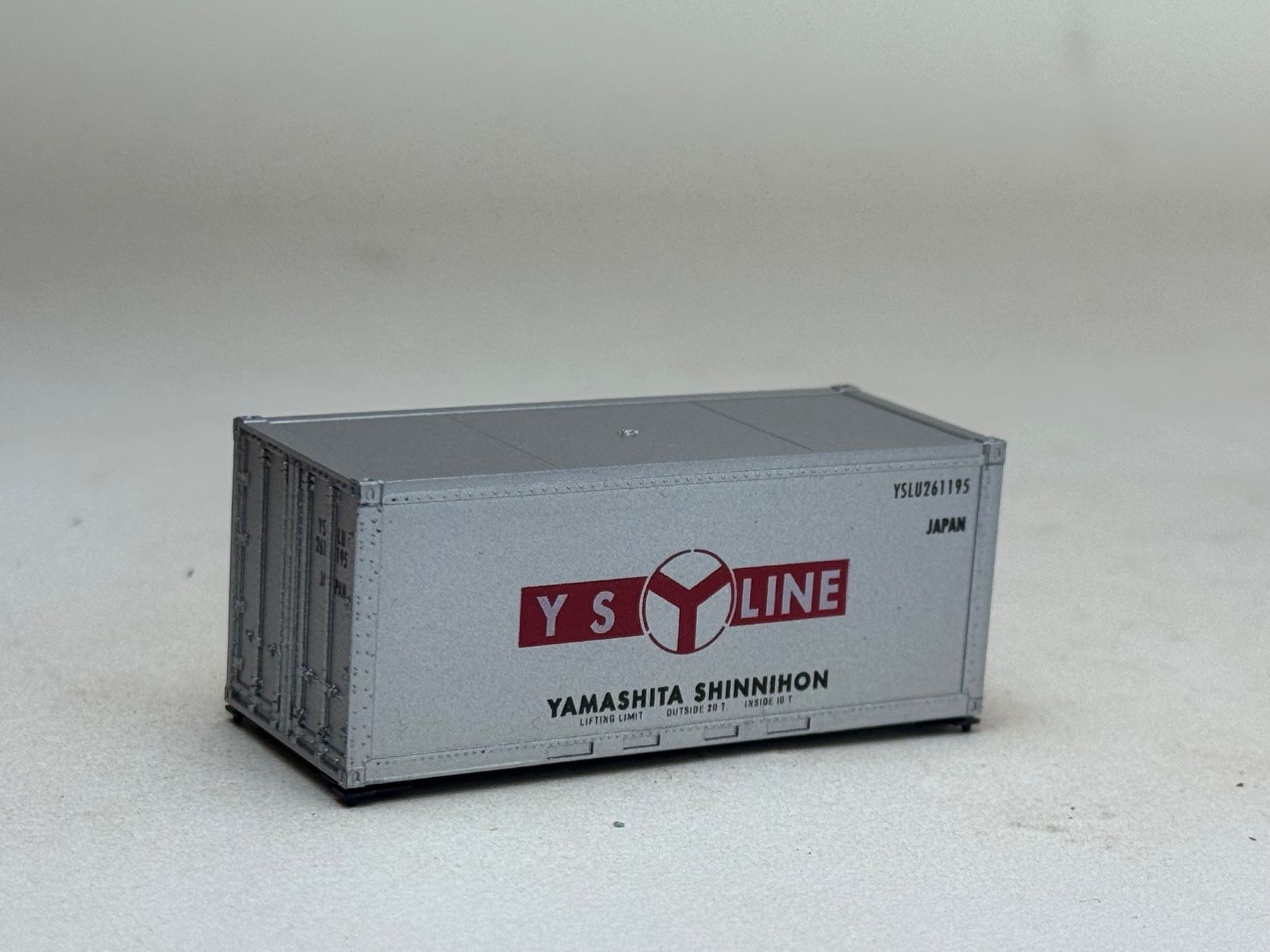Modelleisenbahnen: EB- 20 Ft. Container YS Line – Gebraucht aus Elm von Wikmtz