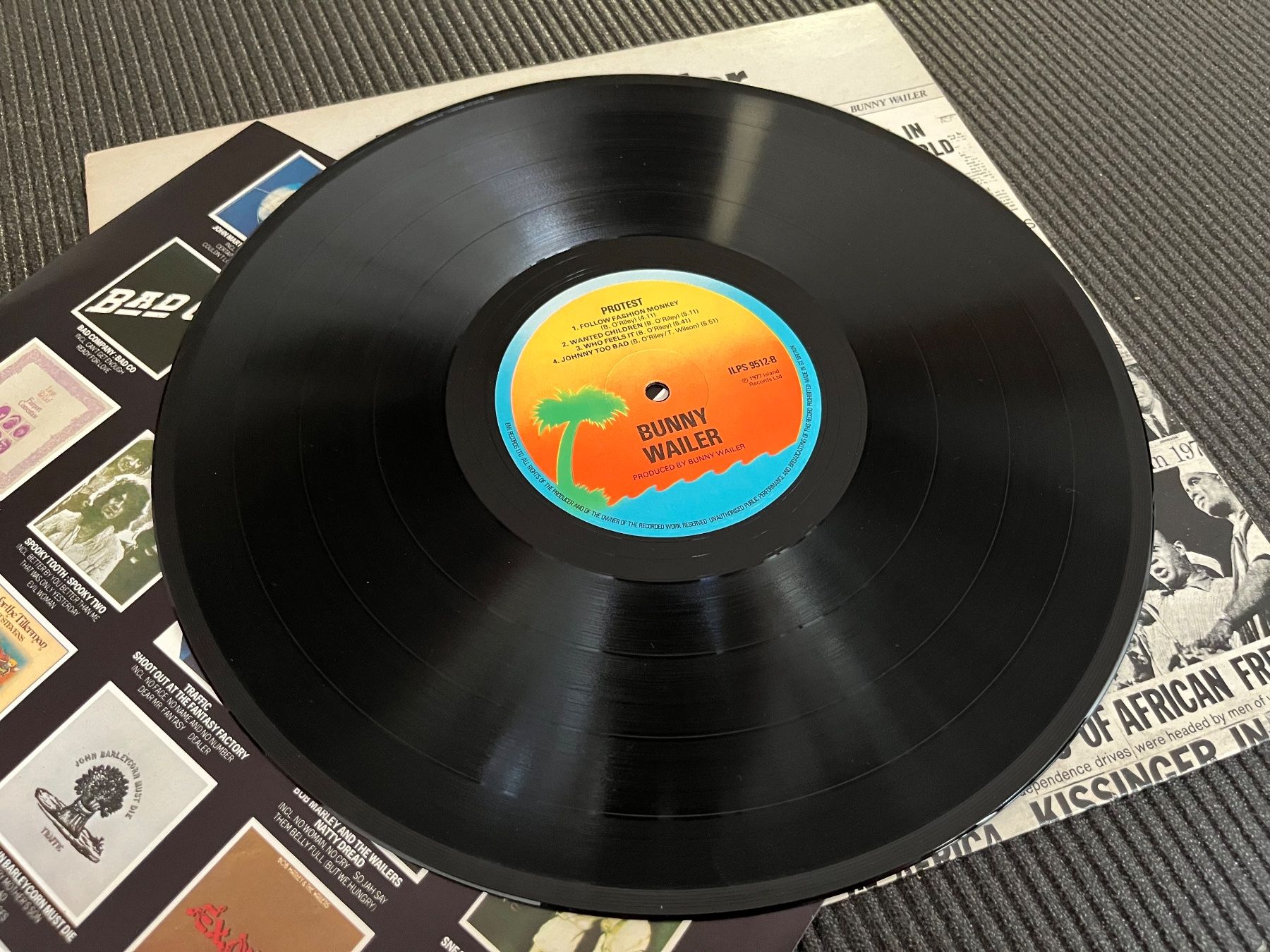 Vinyles: Bunny Wailer Protest – D'occasion à Olten par Xtra 3