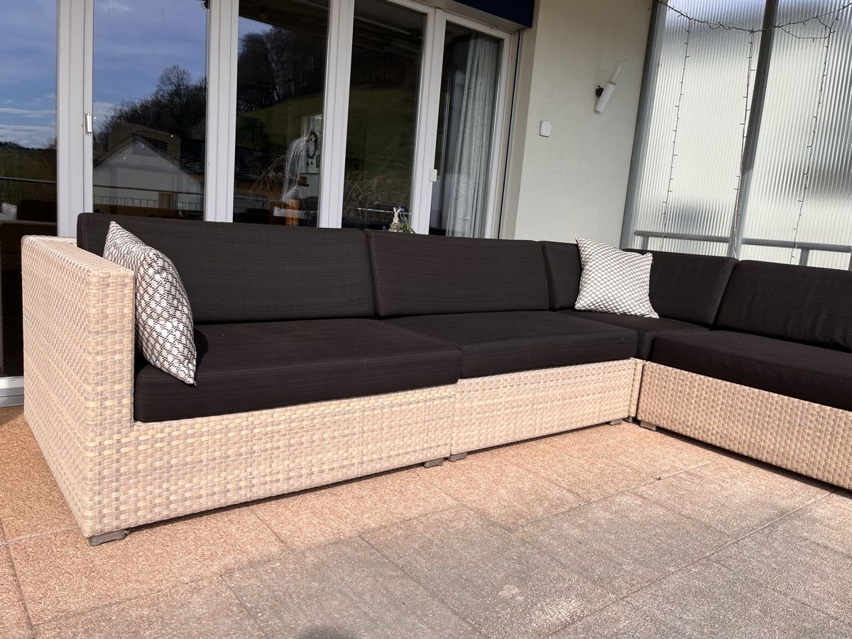 Divani: Dedon Rattanlounge – Usato da Gränichen venduto da lisalouisa 1