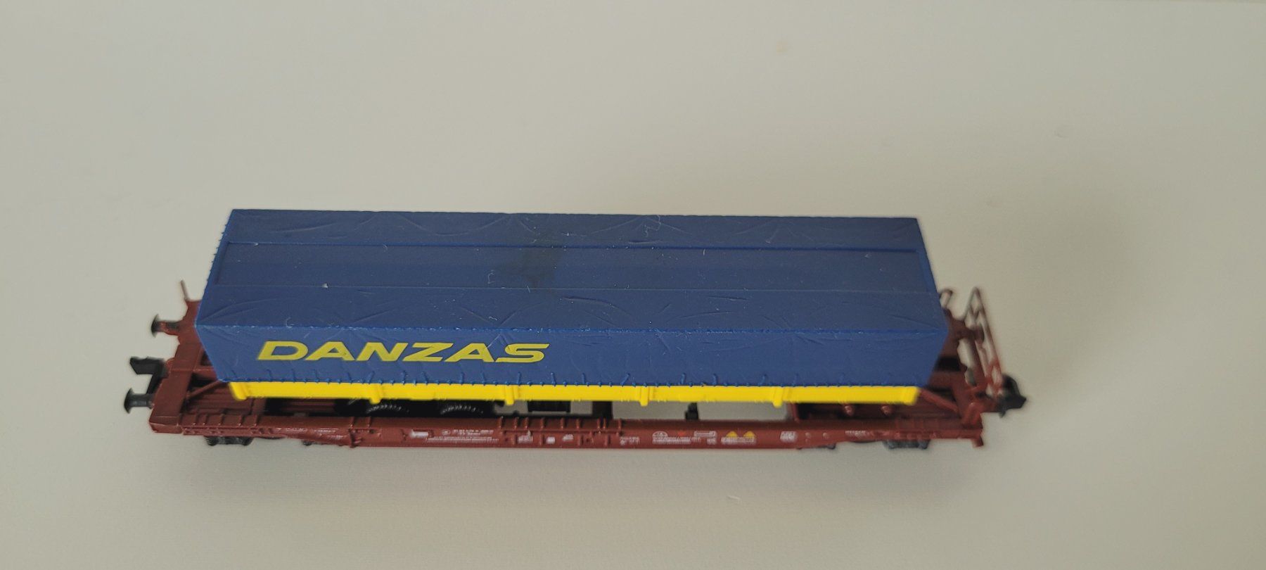 Roco Modellini di ferrovie: Hupac Danzas / Roco 25152 – Usato da Wittenbach venduto da Hase113 6