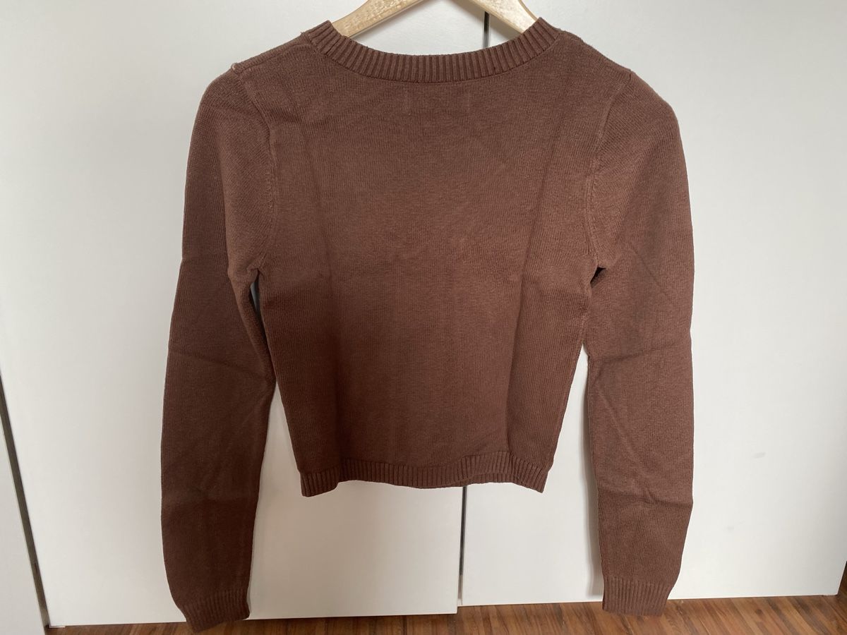 Hollister Maglioni & Felpe: Pull tricot à losanges marron Hollister, taille S – Nuovo (secondo la descrizione) da Aigle venduto da Celina28 1