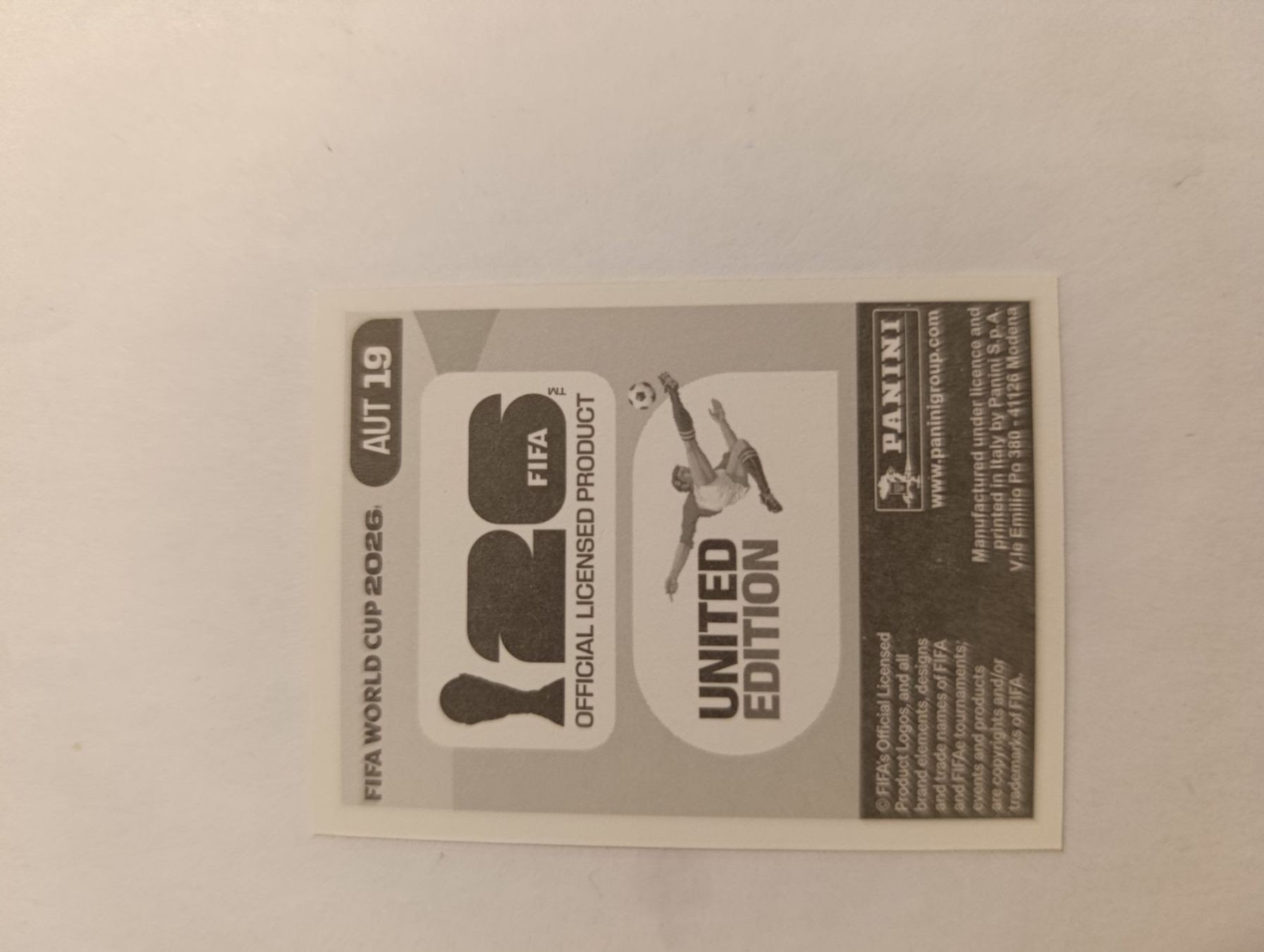 Panini Carte collezionabili: AUT 19, WM 2026 Panini Sticker – Nuovo (secondo la descrizione) da Kriens venduto da Annele97 1