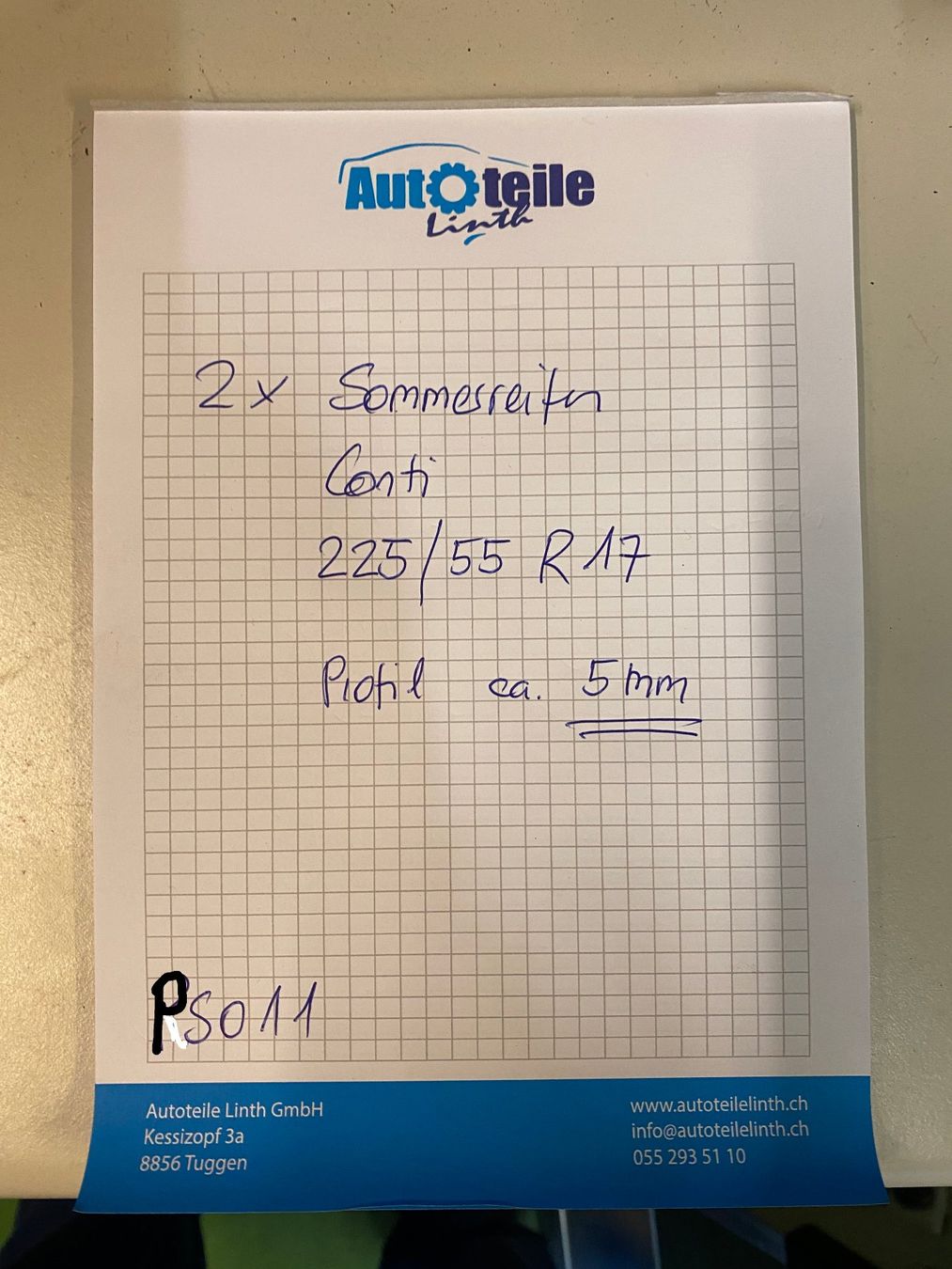 Continental Pneus & Kompletträder: Sommerreifen 225/55 R17 – Gebraucht aus Kaltbrunn von Steoli74 2