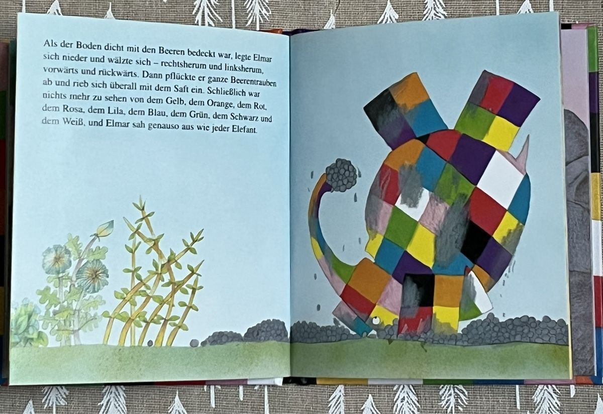 Libri: Kinderbuch ELMAR von David McKee – Usato da La Tour-de-Peilz venduto da Pansy02 3