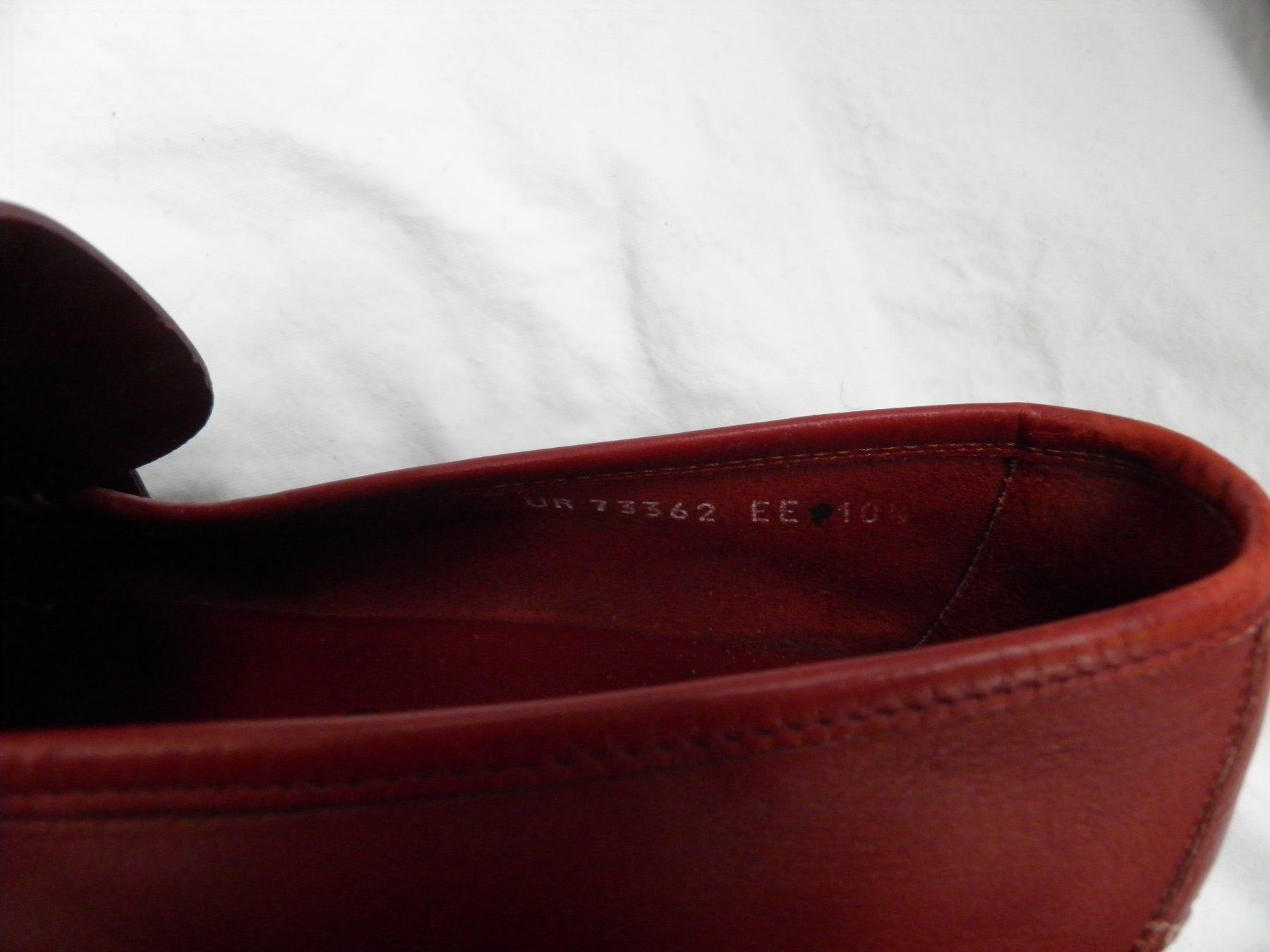 Salvatore Ferragamo Scarpe da uomo: Herren Schuhe FERRAGAMO, rot, Gr. 10.5 – Usato da Rüti ZH venduto da corvus-corvus 2