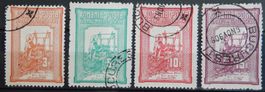 Rumänien Kat. 165-168 gest. 1906 Kat. 35 Euro