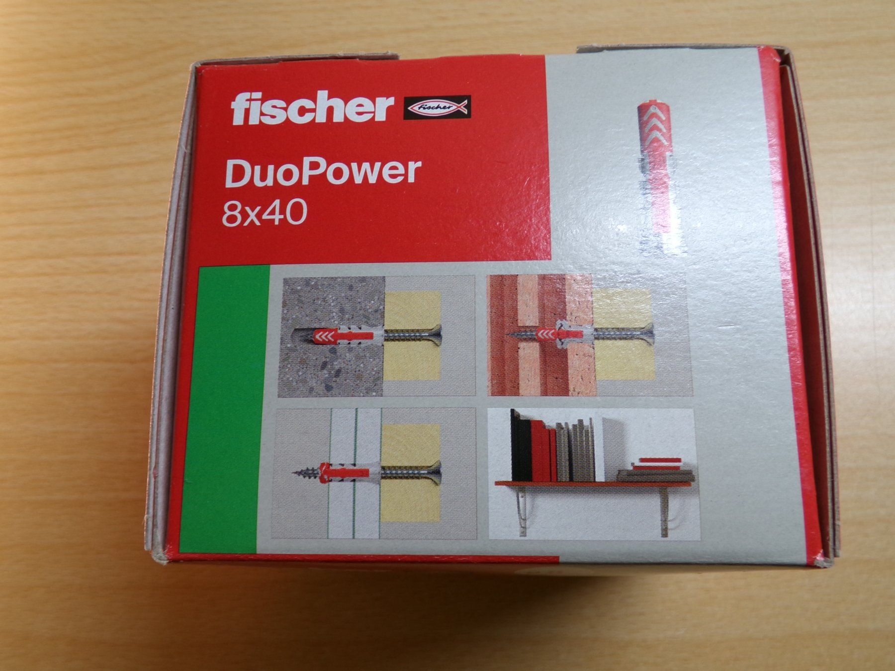 Eisenwaren: 100St. Fischerdübel 8x40 – Neu und originalverpackt aus Hombrechtikon von Maloev17 1