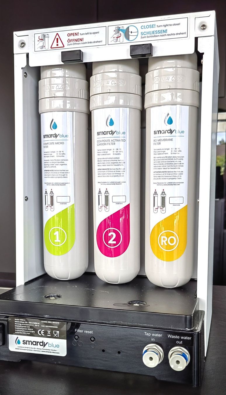 Filter: Smardy Wasserbar Miran Wasserfilter – Gebraucht aus Wangen ZH von Fperini 2