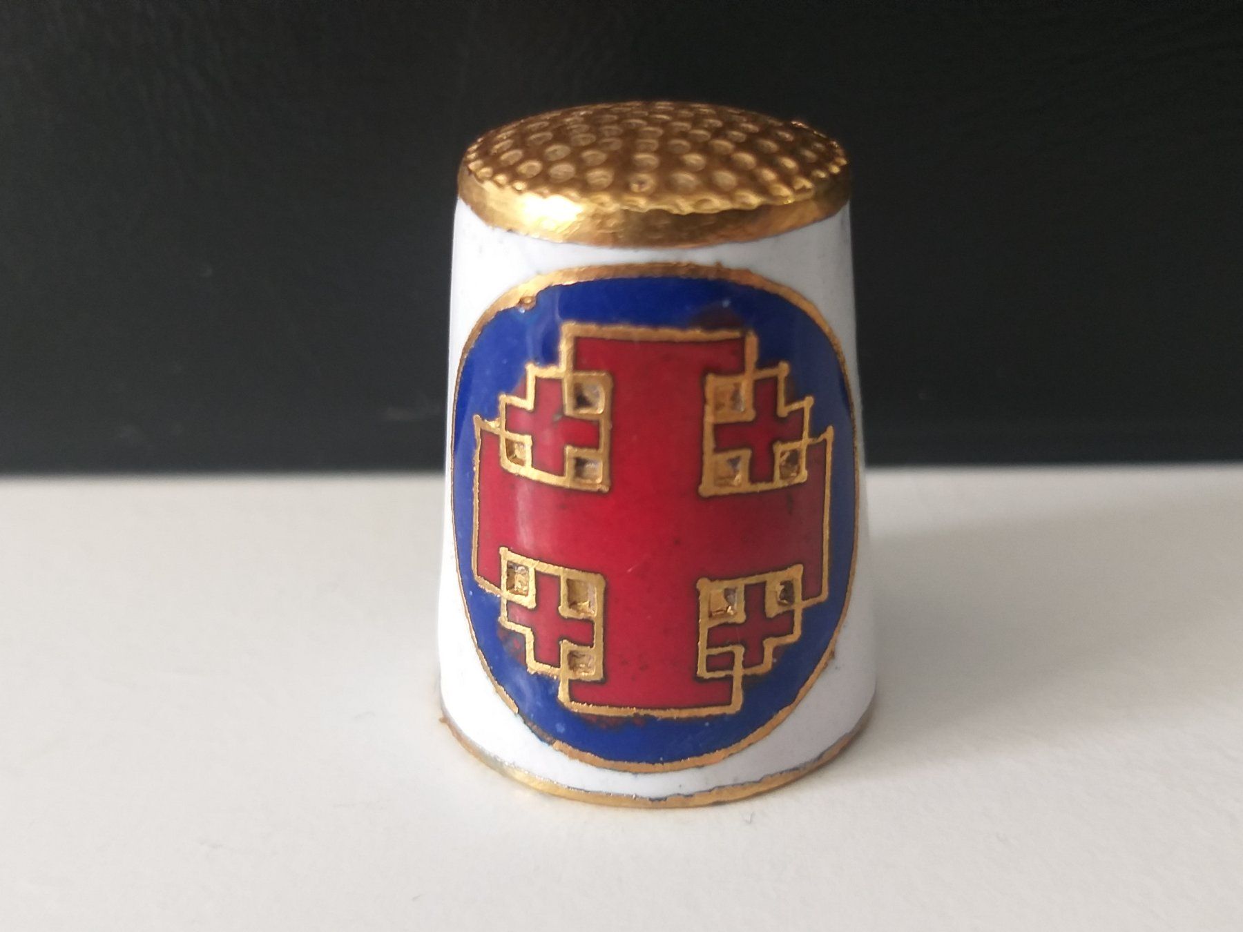 Dés à coudre: BETHLEHEM Dé à coudre cloisonné – D'occasion à Cossonay-Ville par Les_1001_perles 3