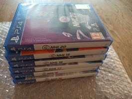 Sammlung Spiele TOP - NHL 15,16,17,18,19,20 PS4 / PS5