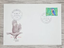 CL17 Enveloppe + Timbre Suisse 1966